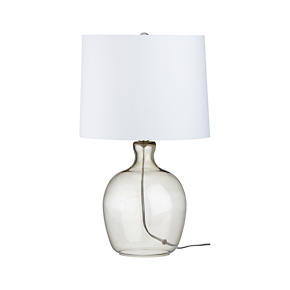 Clarity Smoke Table Lamp