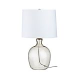 Clarity Smoke Table Lamp