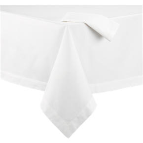 Classic White Tablecloth and Classic White Napkin