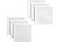 Set of 6 Classic White Dinner Napkins