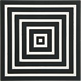 PVC Black Coaster