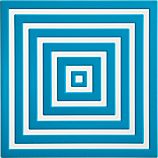 PVC Blue Coaster