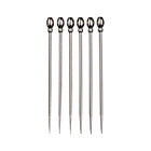 Set of six cocktail picks.