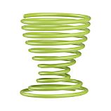 Green Coil Egg Cup