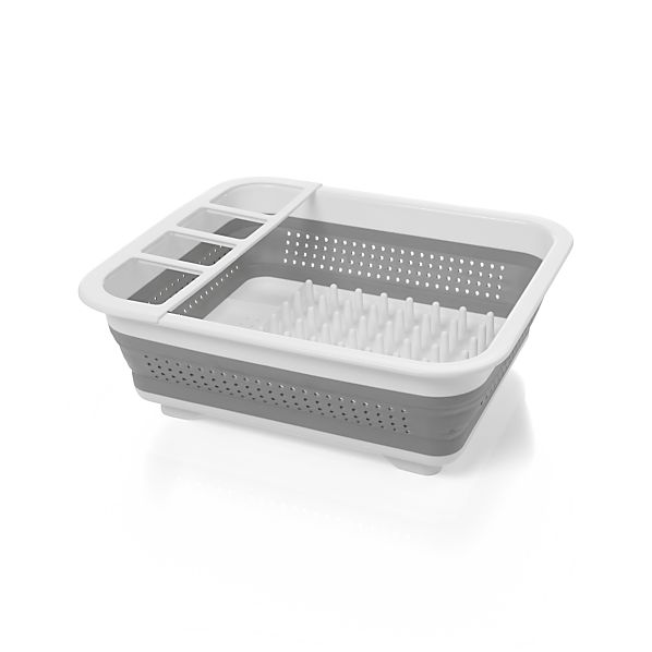 Madesmart ® Collapsible Dish Rack Crate and Barrel