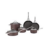 Calphalon® Contemporary® Nonstick Bronze 10-Piece Cookware Set with Double Bonus
