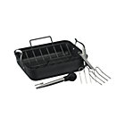 Roaster with Lifters and Baster.