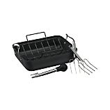 Calphalon® Contemporary Nonstick Roaster with Lifters and Baster