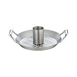 Stainless Steel Convertible Chicken Roaster with Wok