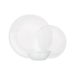 Cotton Clear Dinnerware