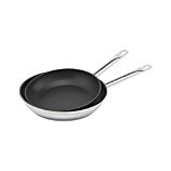 Crate and Barrel Stainless Cookware by Berndes Non-Stick Fry Pans