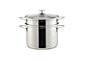 Crate and Barrel Stainless Cookware by Berndes 8 qt. Multicooker with Lid