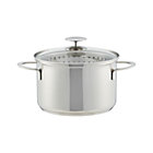 Crate and Barrel Stainless Cookware by Berndes Vegetable Steamer. 4 qt.