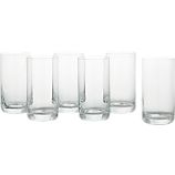 Set of 6 Crescent 12 oz. Highball Glasses