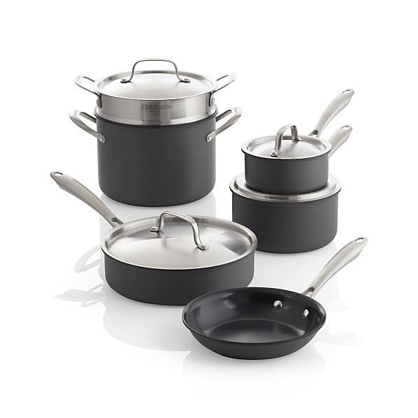 Cuisinart ® Green Gourmet 10 Piece Cookware Set Crate And Barrel