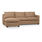 Davis 2-Piece Sectional Sofa (Left Arm Chaise, Right Arm Apartment Sofa)