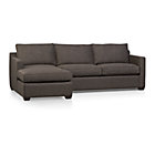 Davis 2-Piece Sectional Sofa (Left Arm Chaise, Right Arm Apartment Sofa)