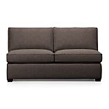 Davis Armless Sectional Full Sleeper Sofa
