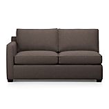 Davis Left Arm Sectional Full Sleeper Sofa