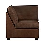 Davis Leather Sectional Corner