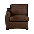 Davis Leather Sectional Left Arm Chair