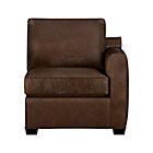 Davis Leather Sectional Right Arm Chair
