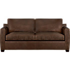Davis Leather Queen Sleeper Sofa