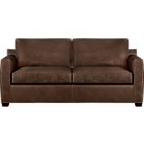 Davis Leather Queen Sleeper Sofa