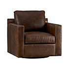 Davis Leather Swivel Chair