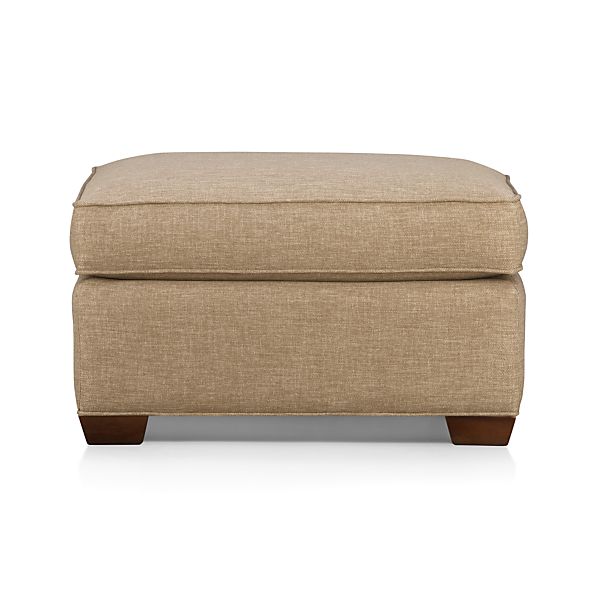 Davis Ottoman in Davis Sofa Collection Crate and Barrel