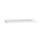 Davis 24" Brushed Silver Wall Shelf.