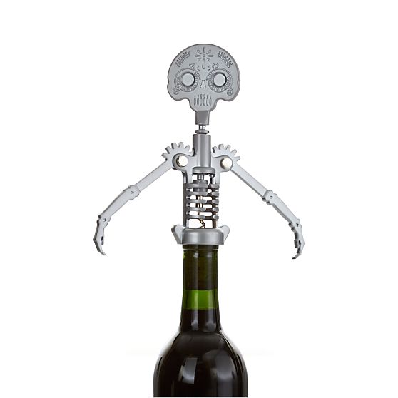 Day of the Dead Corkscrew by Crate and Barrel