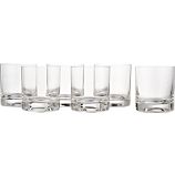 Double Old Fashioned Glasses Set of Six