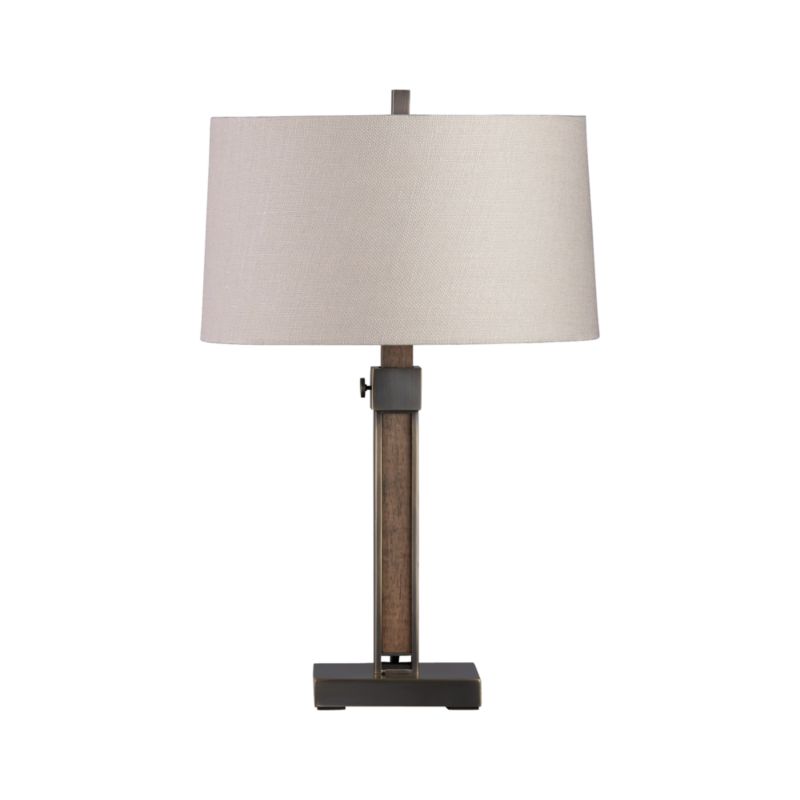 Denley Bronze Table Lamp Crate and Barrel