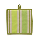 Devon Green Stripe Potholder.