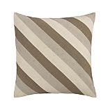 Diagonal Neutral 20" Pillow
