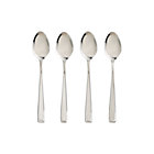 Set of four dinner spoons. 7"