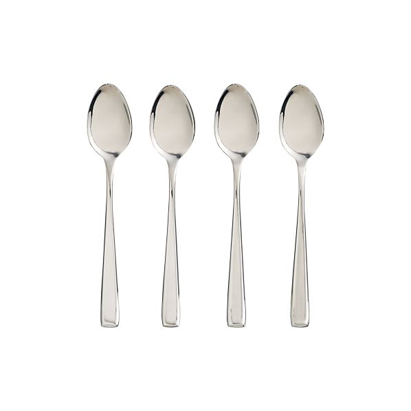 FourPiece Dinner Spoon Set Crate and Barrel