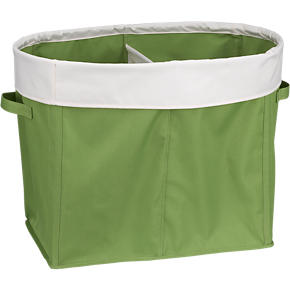 Divided Green Tote