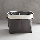 Divided Grey Tote