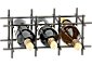 Division Bronze 6-Bottle Wine Rack