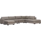 Domino 5-Piece Right Arm Sofa Sectional