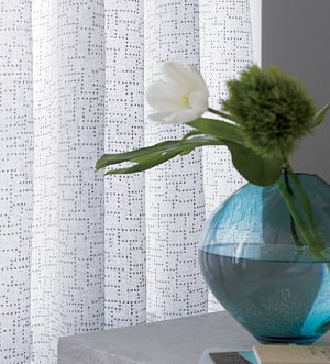 Dottie Silver Sheer Curtain Panels
