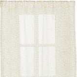 Dottie Yellow Sheer Curtain Panels