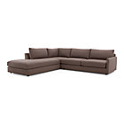 Drake 3-Piece Sectional Sofa (Right Arm Sofa, Corner, Left Bumper)