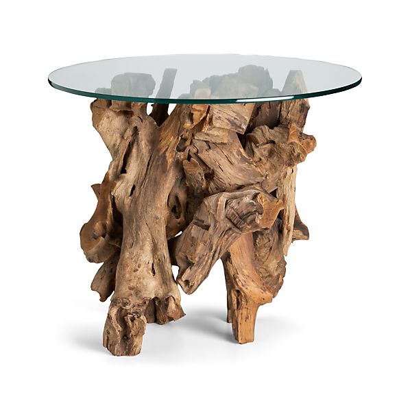 Driftwood Side Table Crate and Barrel