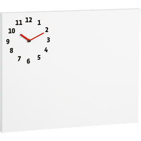 Dry Erase Board-Clock