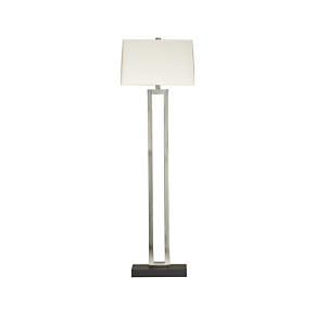 Duncan Antiqued Silver Floor Lamp
