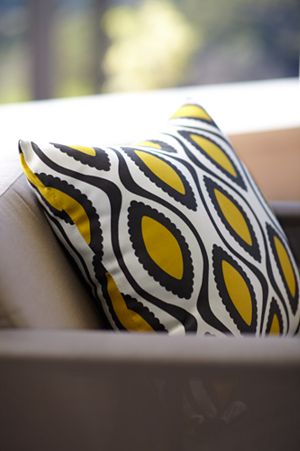 La Mer White 20" Sq. Outdoor Pillow