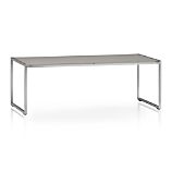 Dune Coffee Table with Pebbled Glass